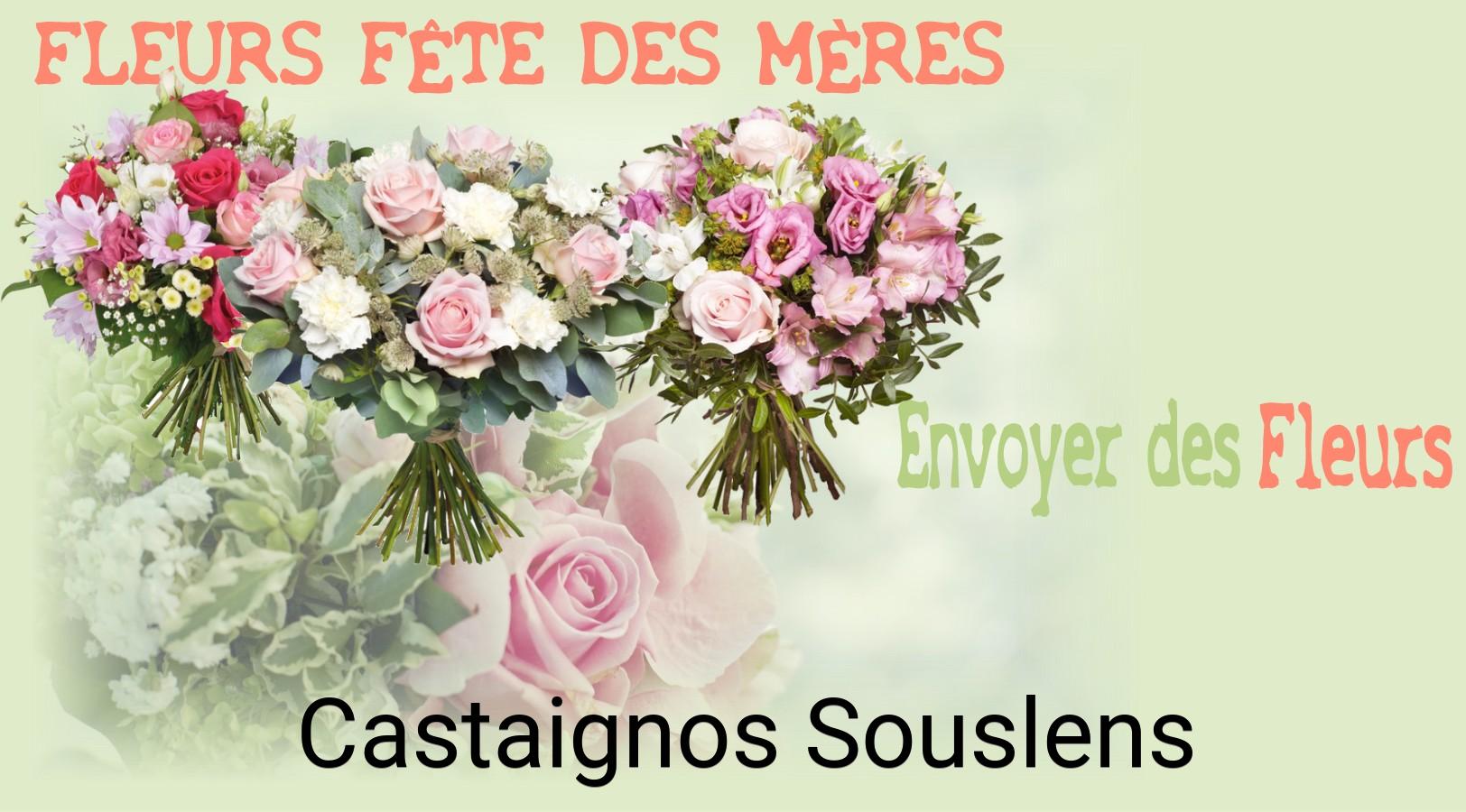 Bouquet de Fête des Mères livré à Castaignos-Souslens