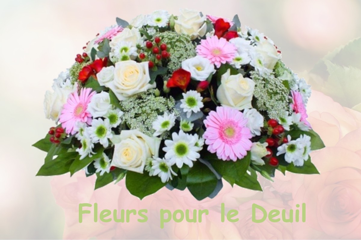 fleurs deuil CASTAIGNOS-SOUSLENS